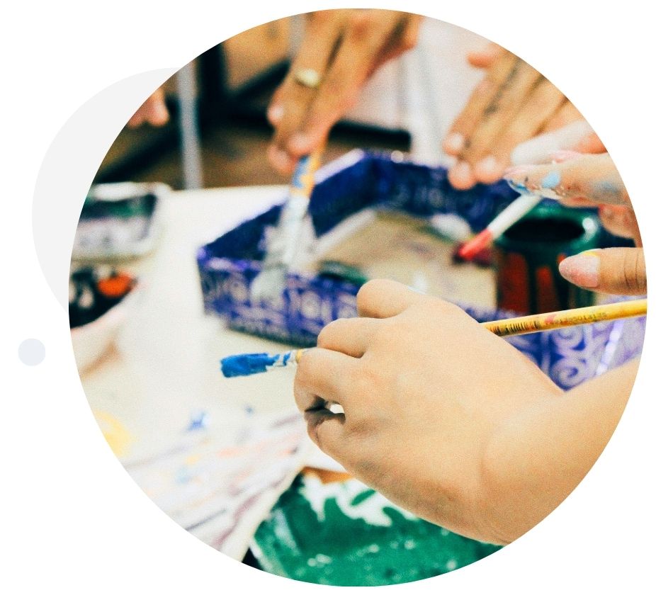 pintura secundaria actividad extraescolar